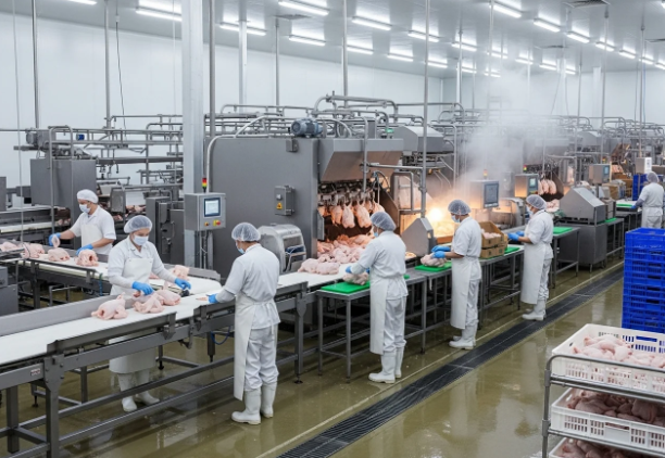 Poultry processing plant